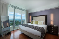 Best Bay View from Corner Private Apartment in Arya, Miami. FREE Parking, Gym, WI-FI